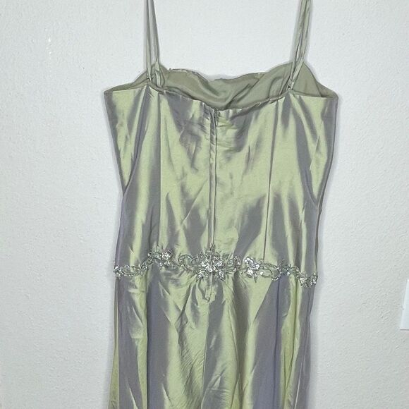 Designer Formal Dress in‎ Pewter - Picture 5 of 9
